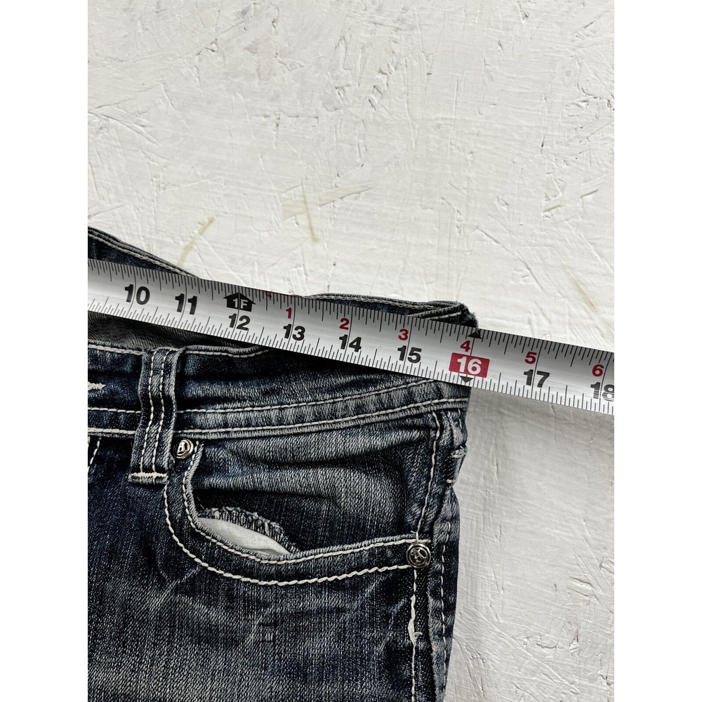 Angel Premium Woman's Jeans, Size 30 Skinny Embroidered Rear Pockets /0178 - Picture 10 of 15